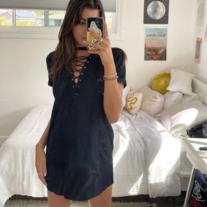 Black t shirt dress